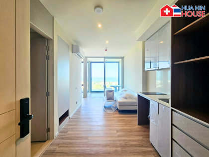 1-Schlafzimmer-Eigentumswohnung mit Meerblick zum Verkauf in Hua Hin
