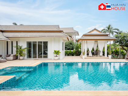 3-Schlafzimmer-Villa mit großem Privatpool in Khao Tao