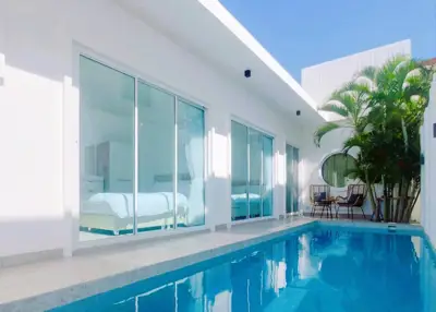 Erleben Sie Luxus und Entspannung 3 Schlafzimmer mit Poolblick - Hua Hin