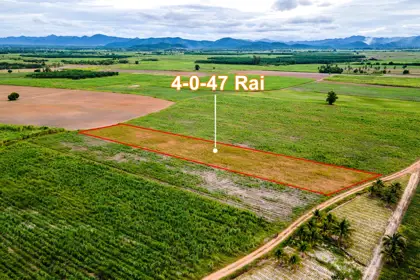 Large 4-Rai Land Plot for Sale in Hua Hin Soi 112