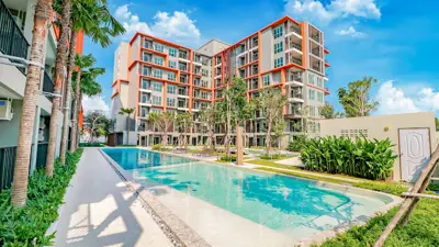 Stilvolles urbanes Wohnen im My Style Condo 102, Hua Hin!