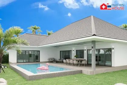 Замечательная вилла с бассейном и 3 спальнями в Hin Lek Fai -Hua Hin House- 