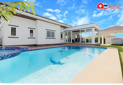 Charming 3-Bedroom House with Private Pool in Khao Tao