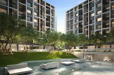 Condo Eingebautes Studio 26 SQM.