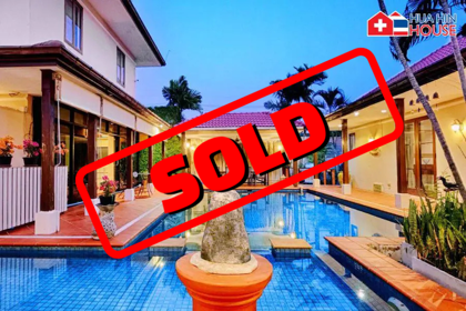 Multi-Generationen Luxus Pool-Villa in Hin Lek Fai