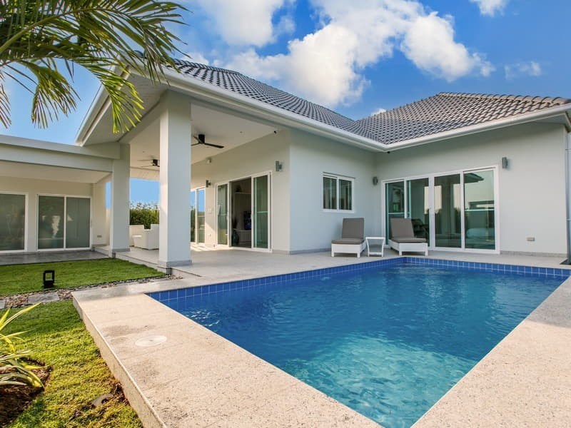 Brandneue Pool-Villa mit 3 Schlafzimmern in Hin Lek Fai -Hua Hin House-