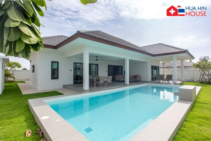 Moderne 3-Schlafzimmer-Villa zum Verkauf – Off-Plan in der Nähe von Hua Hin