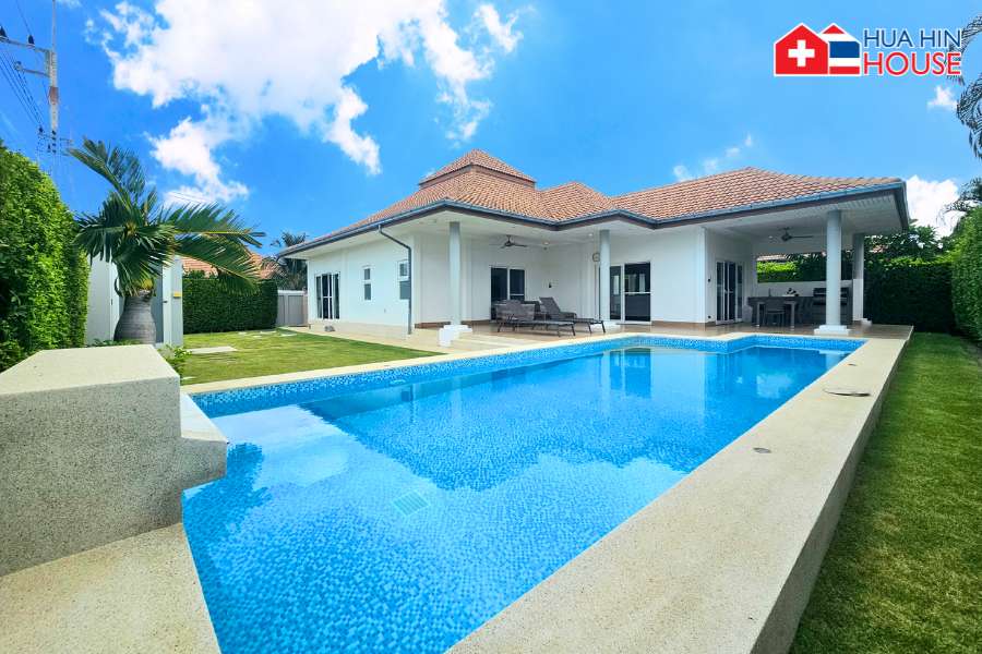 Modern 3-Bedroom Pool Villa for Sale in Hua Hin Soi 112