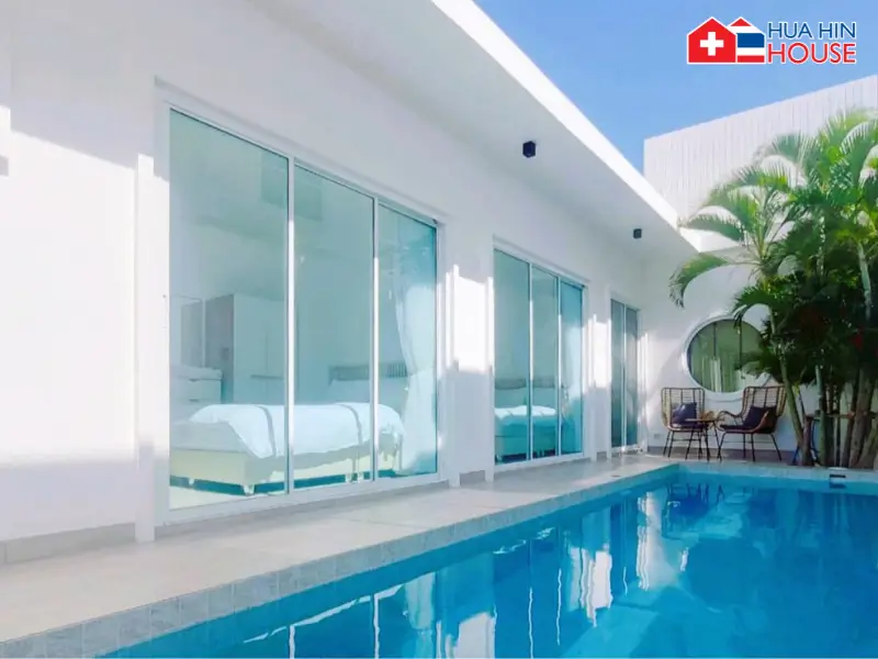 Minimal Style Pool Villa for Sale