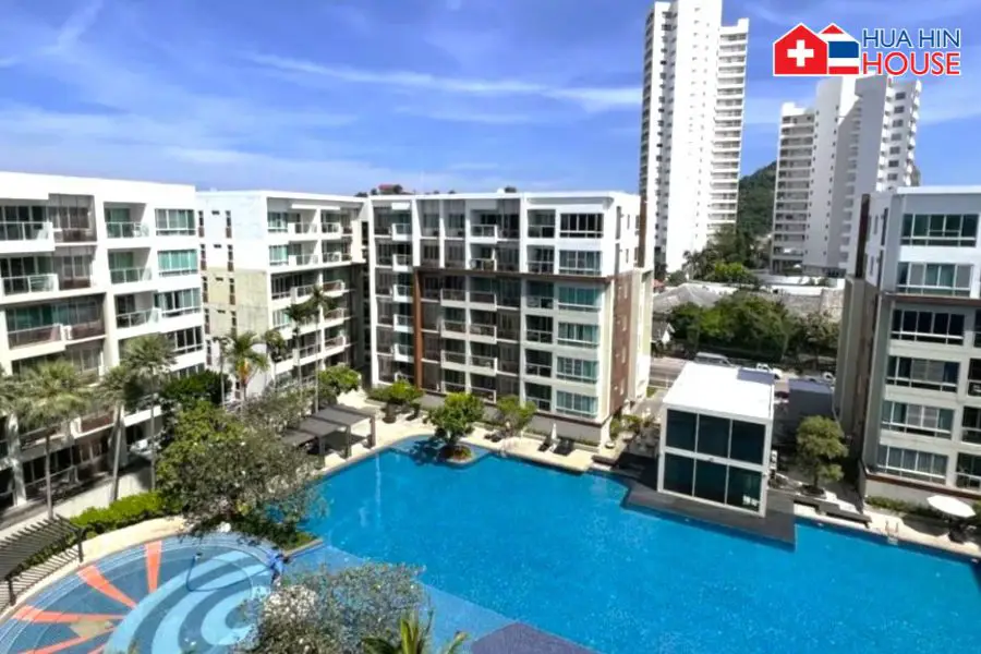 Condo located on Khao Takiab Beach