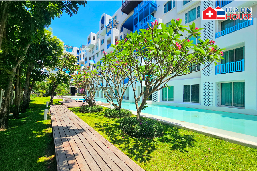 Geräumige 4-Zimmer-Eigentumswohnung in Strandnähe in Khao Tao, Hua Hin