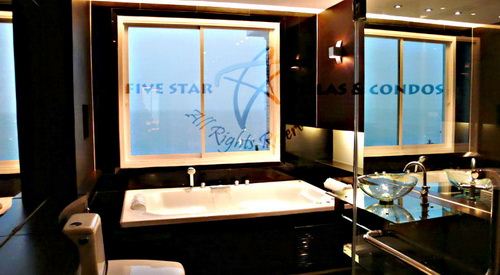 Condominium for rent at Naklua in Ananya showing the master bathroom