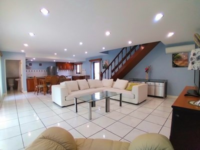 House for rent Pattaya showing the open plan concept