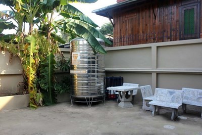 House for sale WongAmat Pattaya showing the terraces