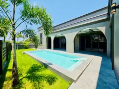 Luxury house for sale with private pool near Mab Prachan Reservoir.