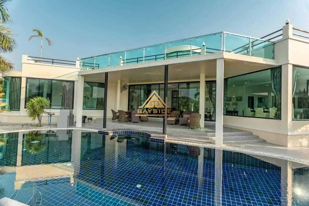 House for rent luxury pool villa modern style