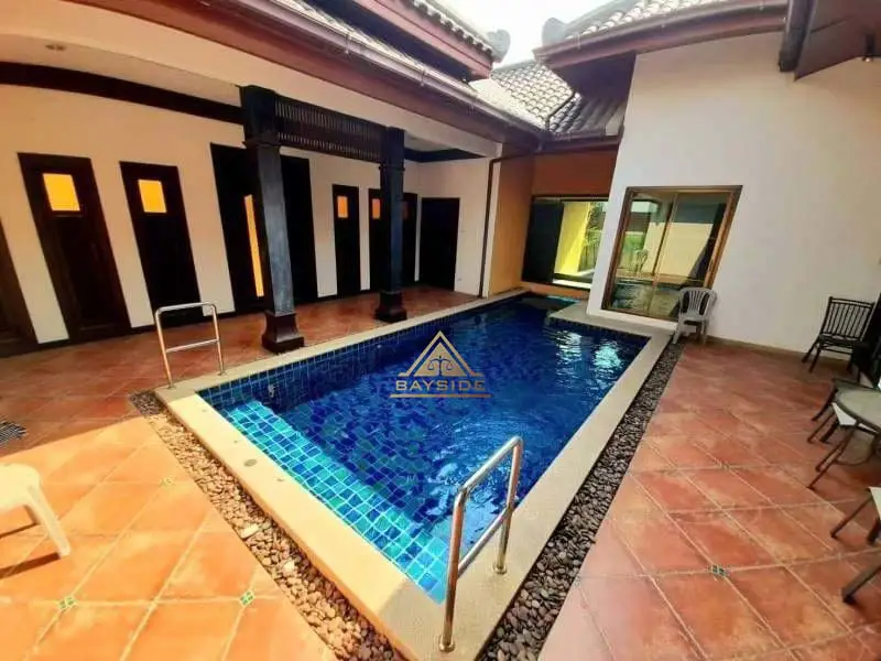 Single Storey House Bali Style 3 Bedrooms Jomtien Pattaya for RENT 