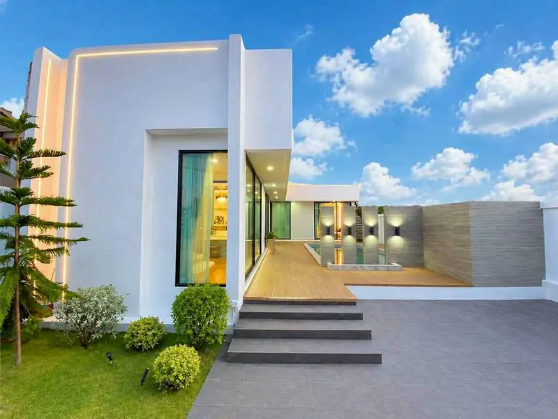 Pool villa for rent near Phra Prapha Nimit 13