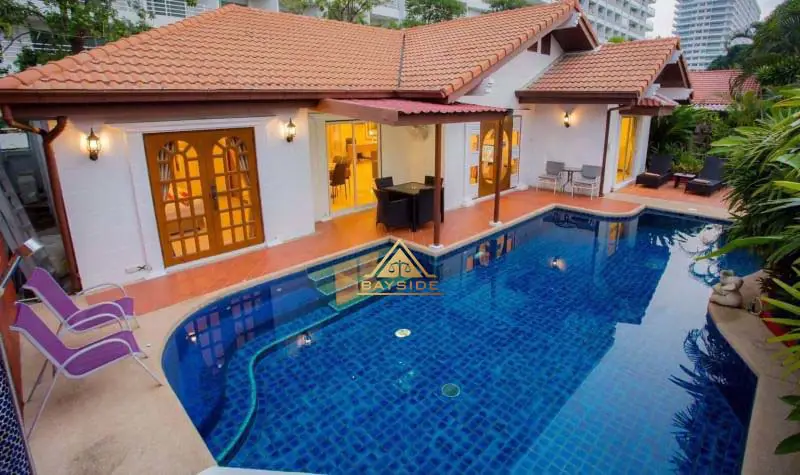Beachside Pool Villa Jomtien 4 Beds 4 Baths for RENT