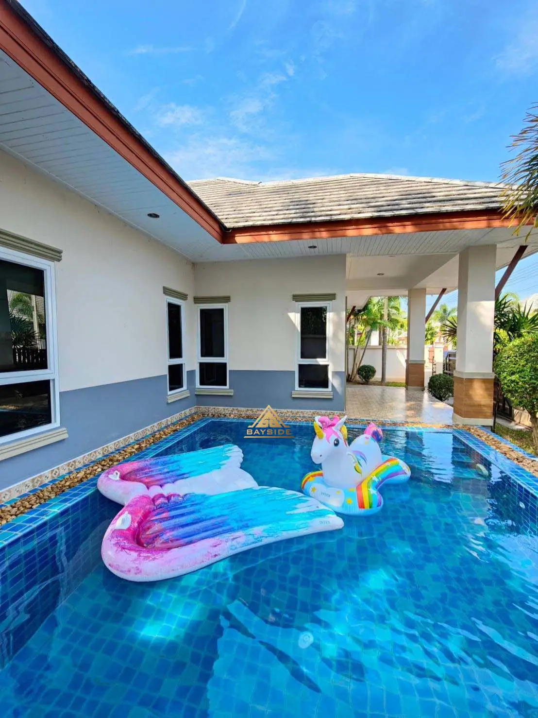 Baan Dusit View 4 Beautiful Pool Villa Huai Yai 2 Beds 3 Baths for RENT