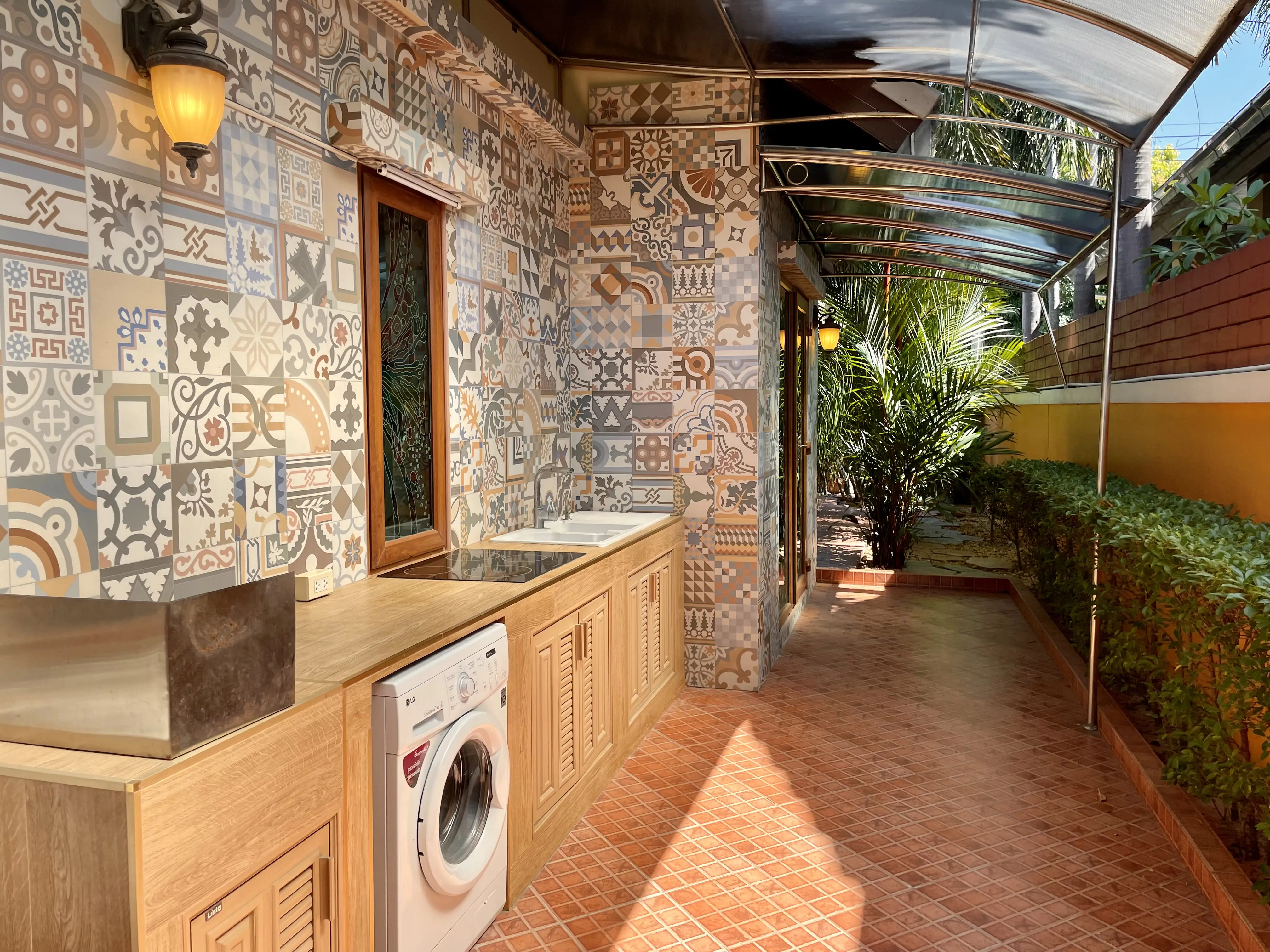 Outside Kitchen