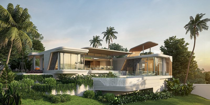 Fabulous Villa In  Phuket, Layan Beach