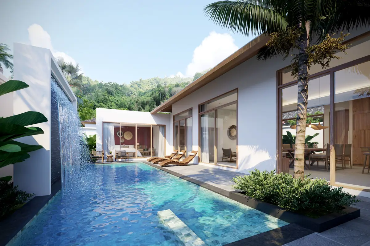 3 Bedroom Modern Phuvista 3 Naiyang Pool Villa - B11