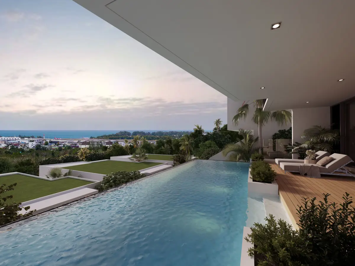 3 Bedroom Rooftop Garden Maison Sky Villa - B3