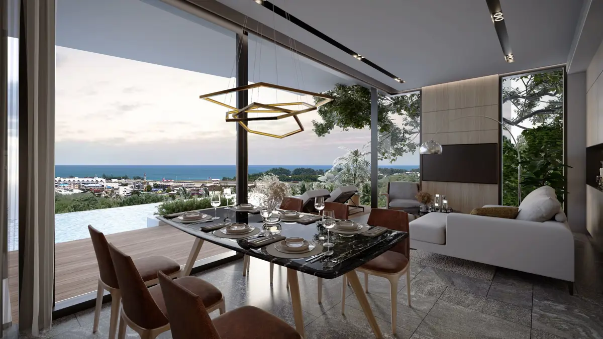 3 Bedroom Sea View Maison Sky Villa - A3