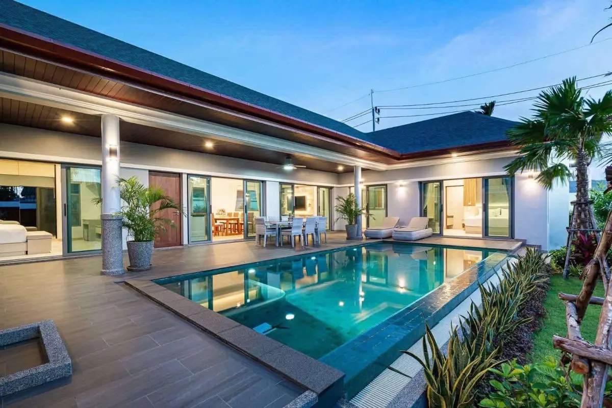 4 Bedroom 5 Bathroom Pasak5 Choeng Thale for rent 
