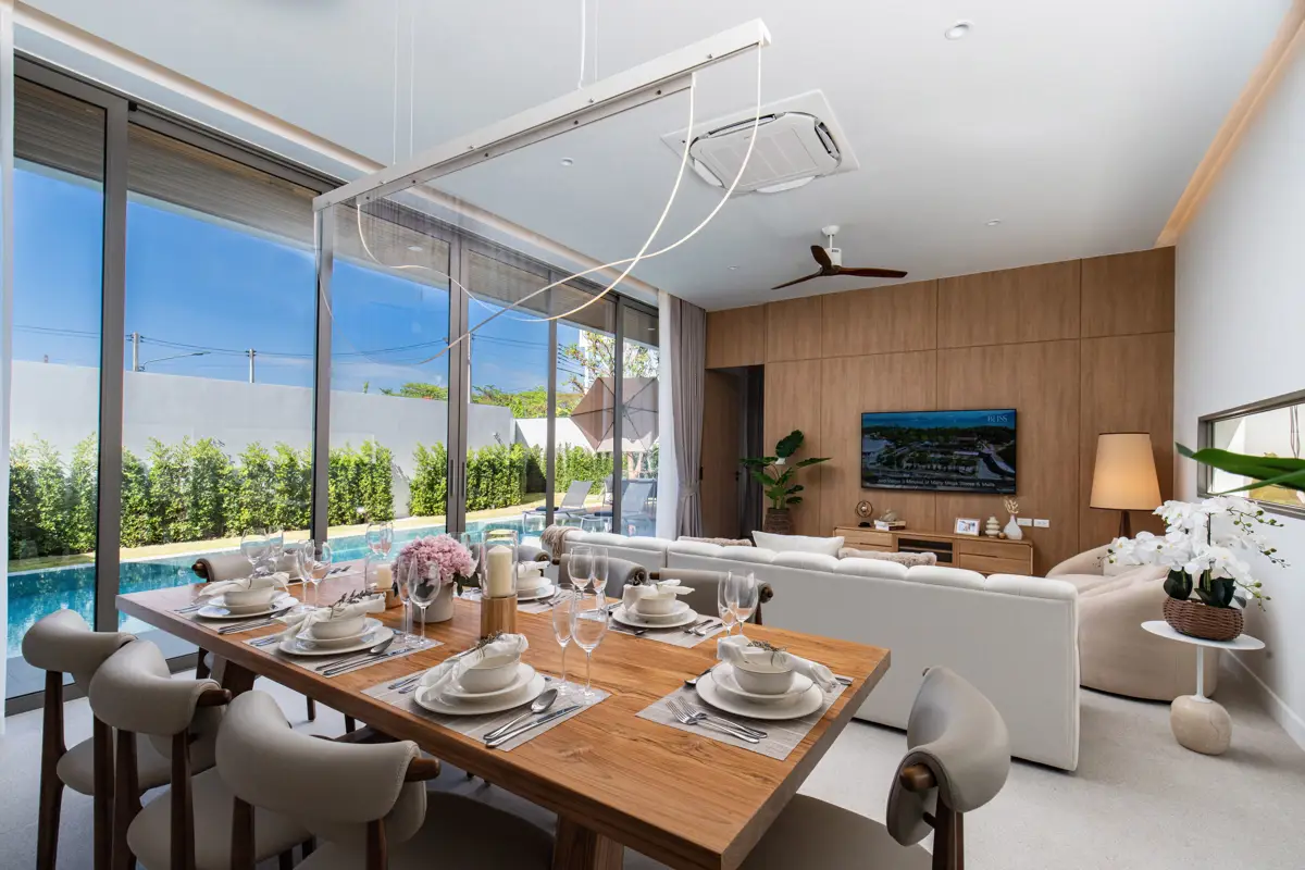 4 Bedroom Modern Tropical Pool Villa - A1