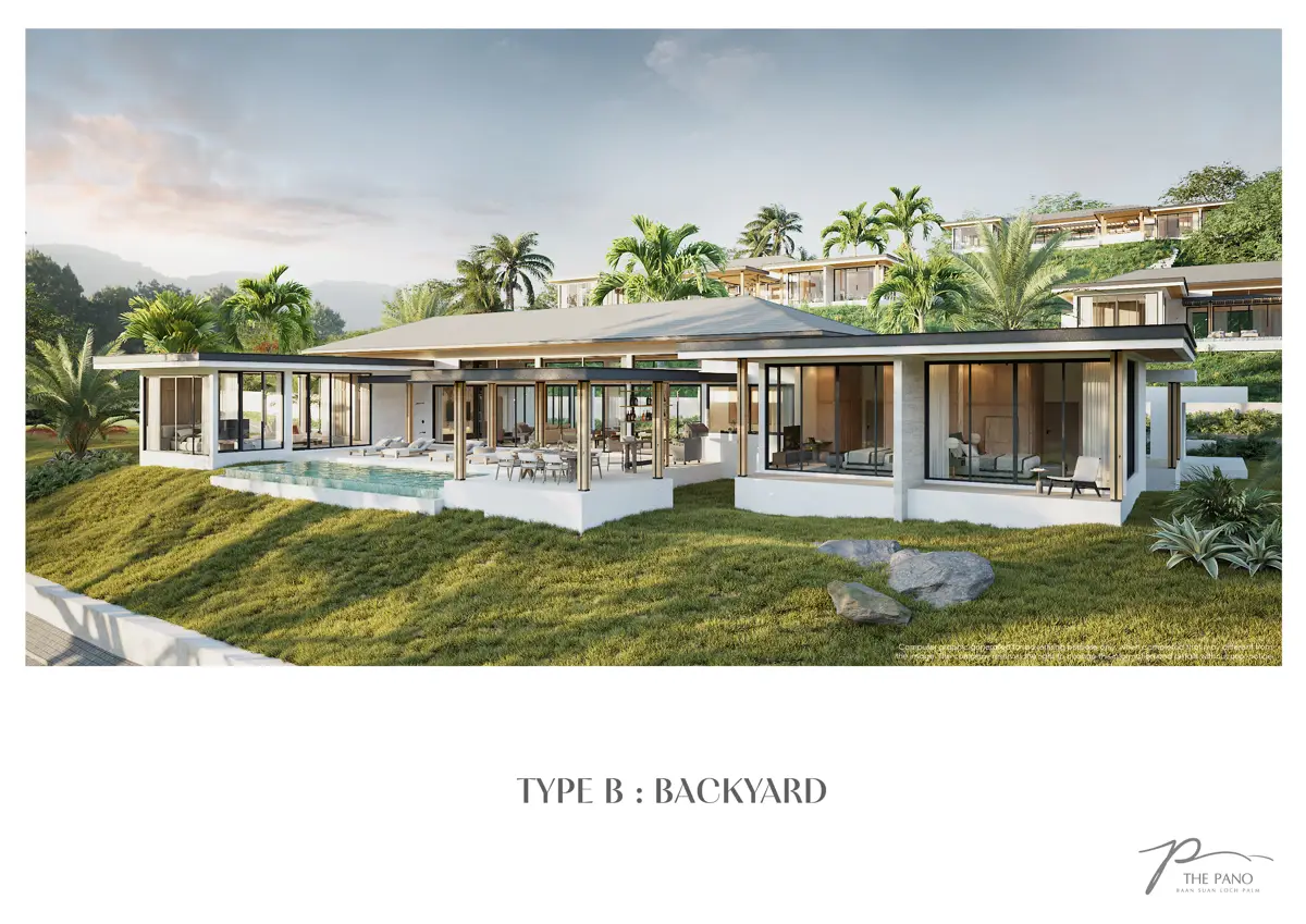 4 Bedroom 4 Bathroom The Pano Baan Suan Loch Palm for sale - B8