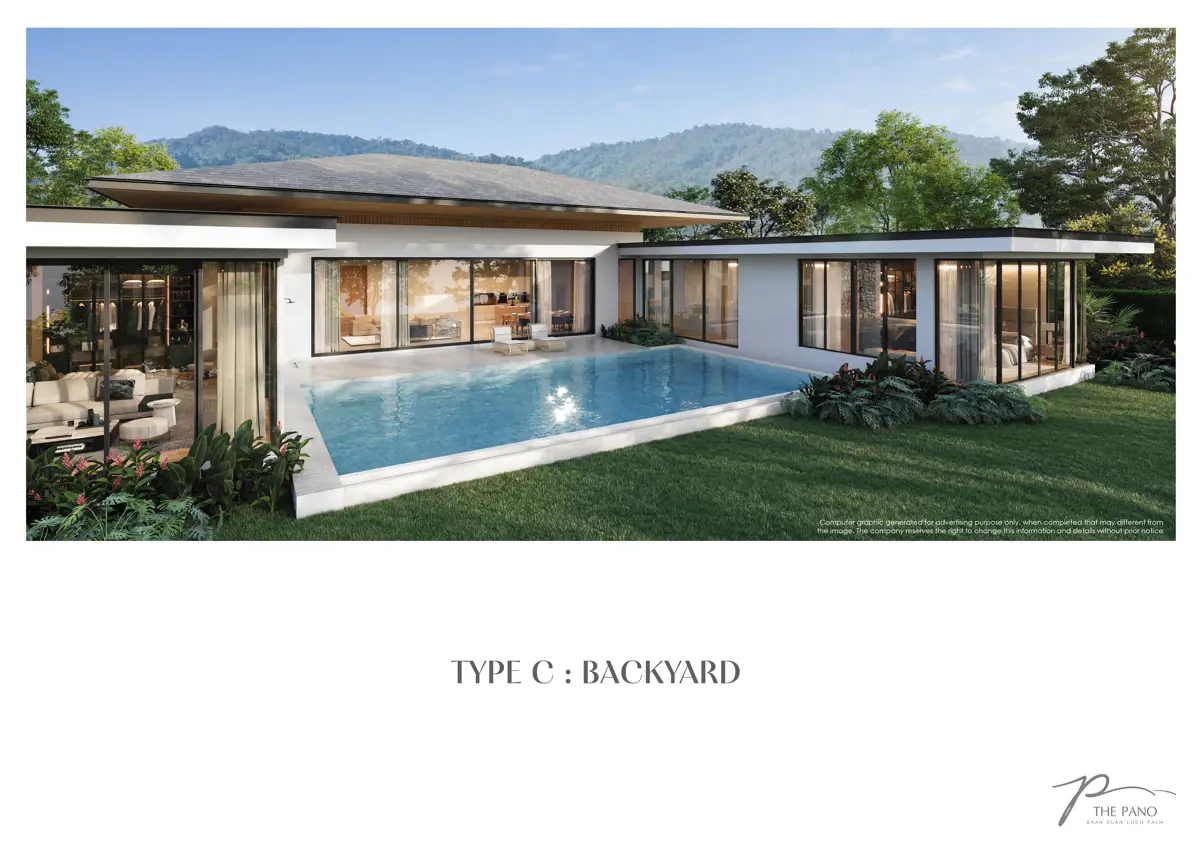 4 Bedroom 4 Bathroom The Pano Baan Suan Loch Palm for sale - C24