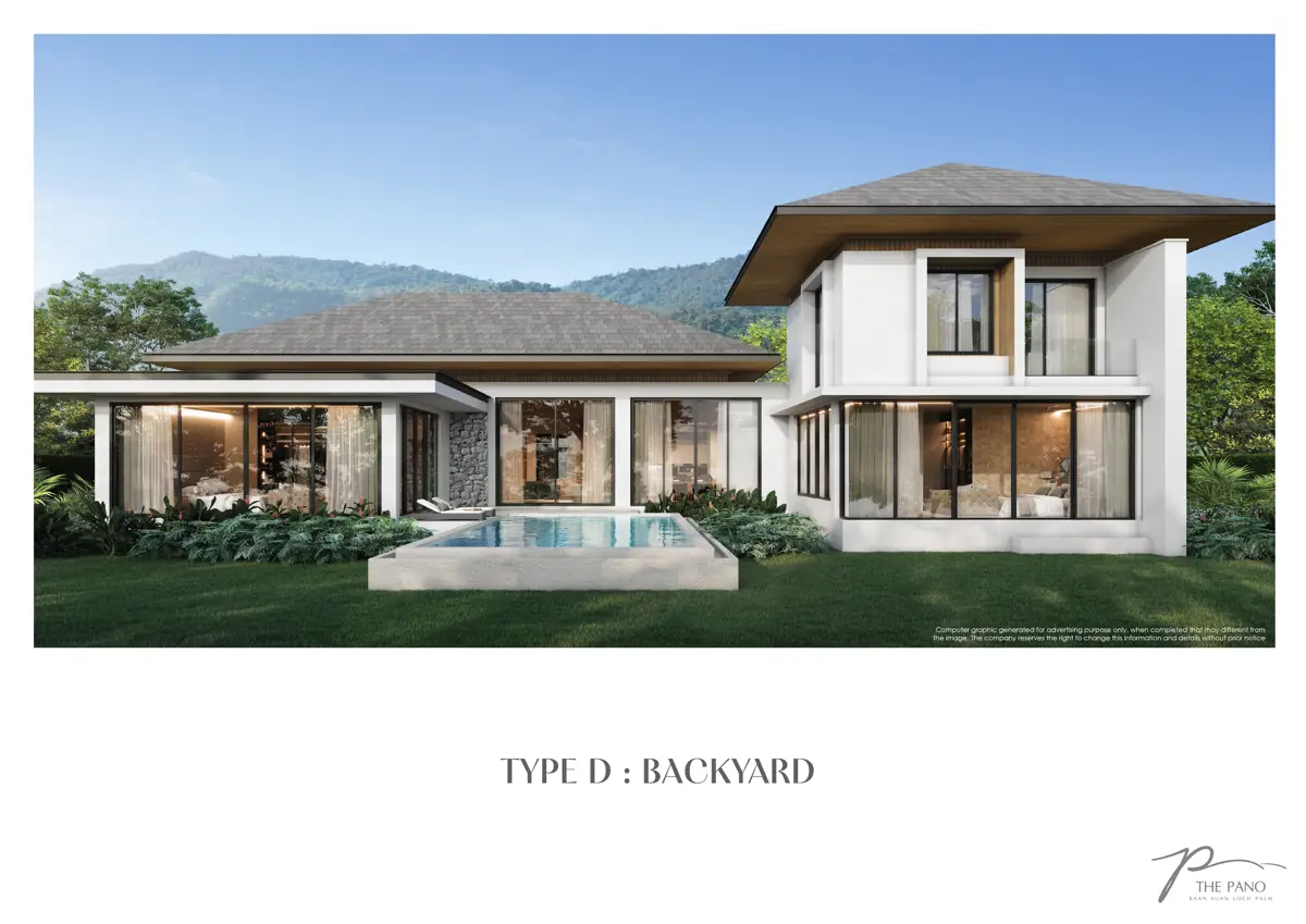 3 Bedroom 3 Bathroom The Pano Baan Suan Loch Palm for sale - D16
