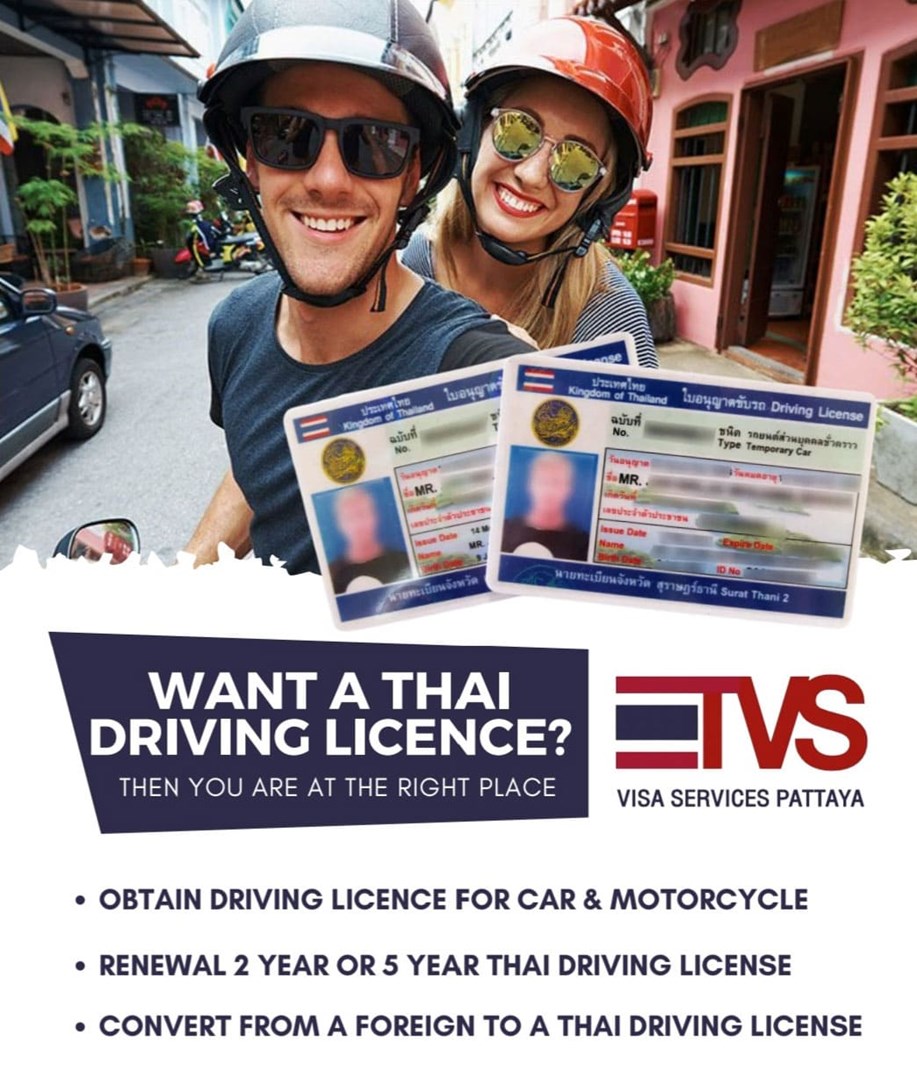 Thai Driving Licence