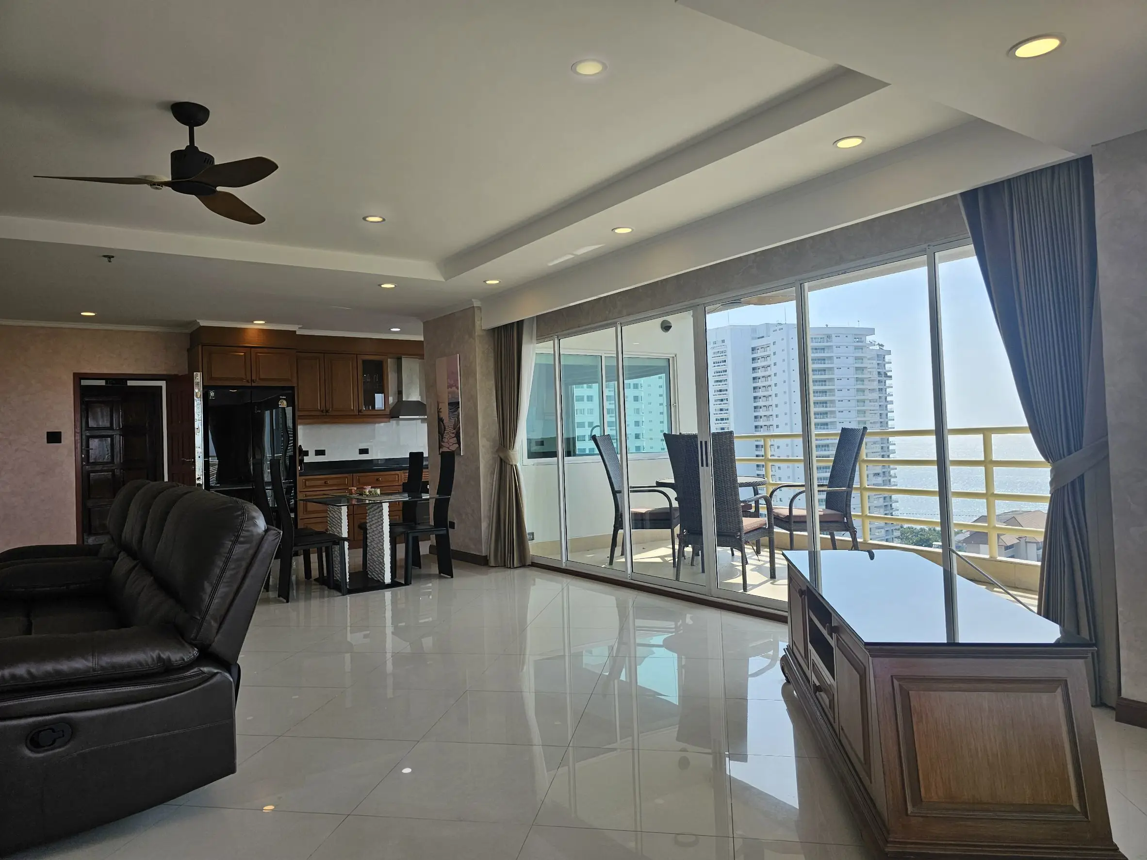 View Talay 5 D  swimming pool, ample parking space, a garden, and a security system for 24 hours