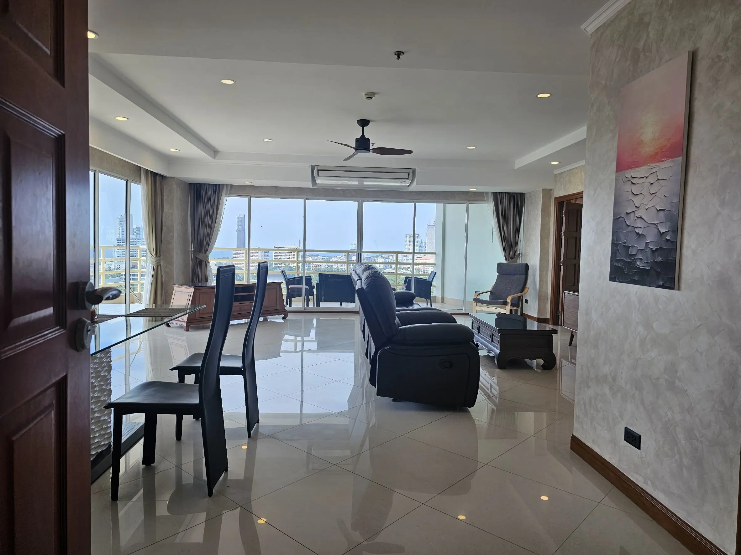View Talay 5 D  swimming pool, ample parking space, a garden, and a security system for 24 hours