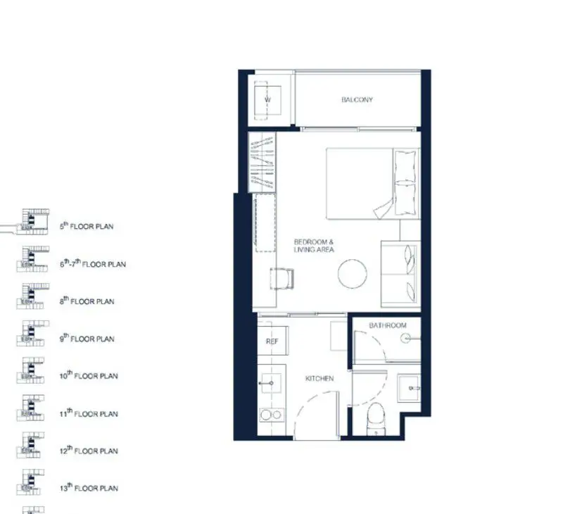 PTY Residence Sai 1 Studio for sale