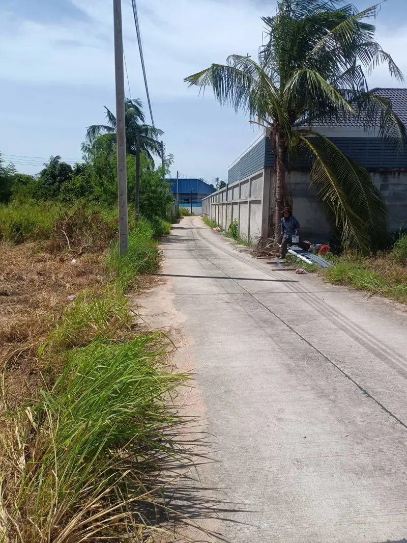 Land for sale in Pong in a subdistrict within the Bang Lamung District of Chon Buri Province, located in the eastern part of Pattaya