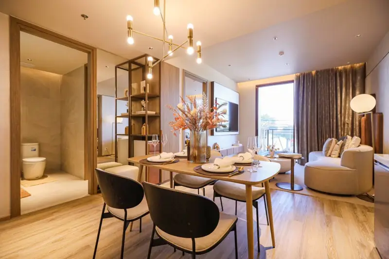 Arom Jomtien condo 2 bed 2 bath 65 sqm for sale