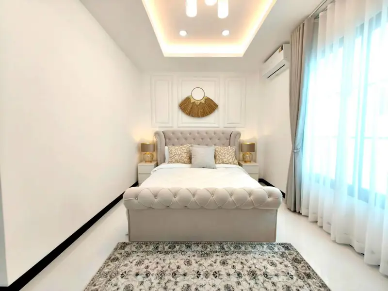  4 bed House for rent  in Sattahip at Garden Hill Garden Hill and has the following facilities: Swimming pool, Gym, Security and Car park.