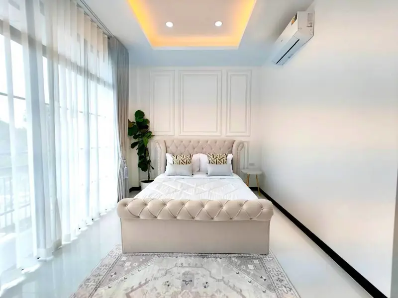  4 bed House for rent  in Sattahip at Garden Hill Garden Hill and has the following facilities: Swimming pool, Gym, Security and Car park.