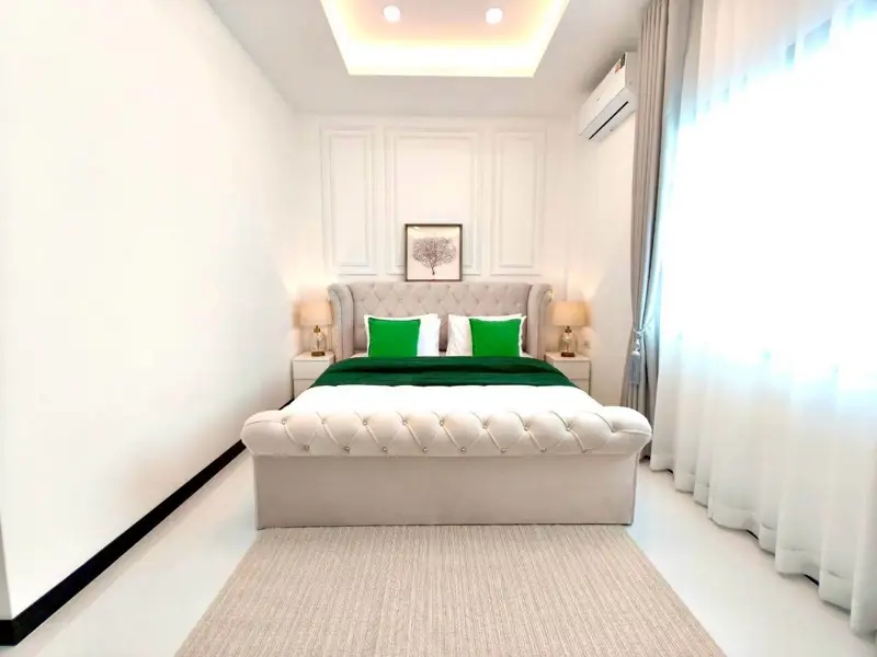  4 bed House for rent  in Sattahip at Garden Hill Garden Hill and has the following facilities: Swimming pool, Gym, Security and Car park.