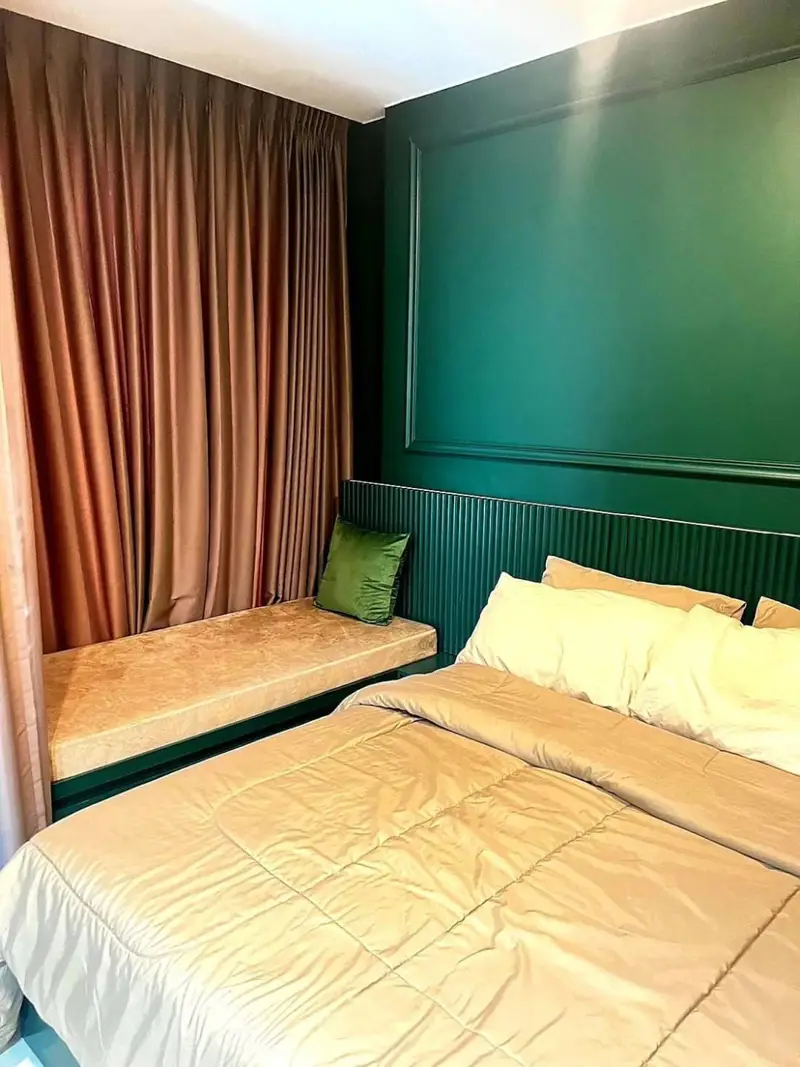 The Riviera Jomtien for sale is designed with amenities such as 24 hr security, cctv, car park, playground, garden, swimming pool and fitness 