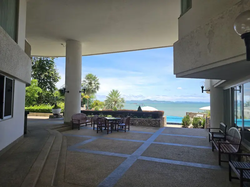 3 bed Duplex sea view beach side condo for sale in central Pattaya