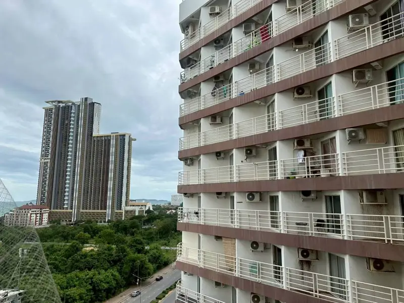  2 bed condo Jomtien stunning sea views 10th-floor corner unit fresh breeze sweeping views.  2 large units combined, 67 sq m.