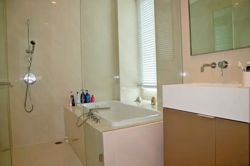 2 bed Condo for rent  Swimming pool, Gym, Security, Car park, Garden, Sauna, Children's area, Concierge, Library and Grill.