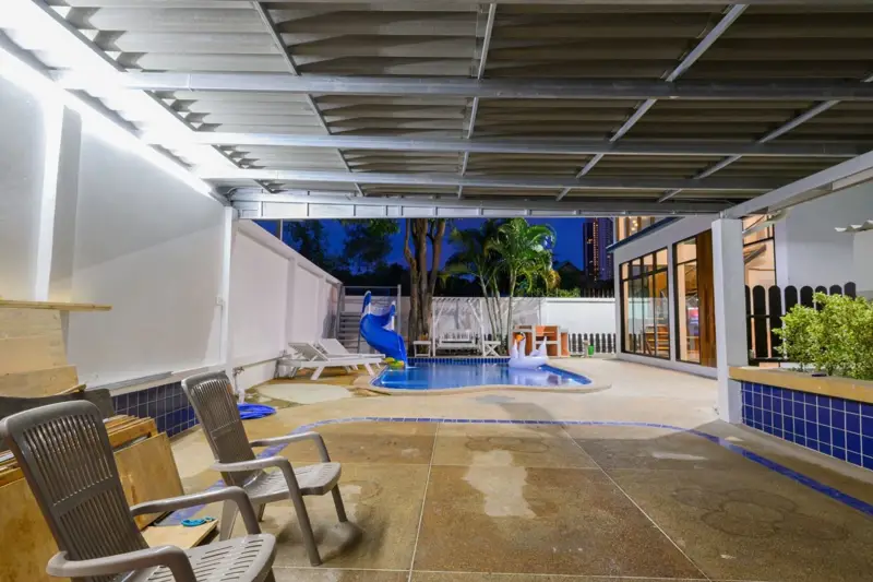 Pool Villa Jomtien for rent Deposit 2 month Advance 1 month  5 Bedroom  4 Bathroom  5 minute to Sukhumvit and 5 minute to the beach