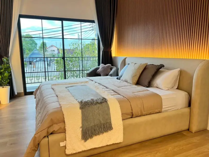 Serene Huai Yai-Pattaya 4 Bedroom House for sale Land area: 61 square wah (190 square meters), 4 bedrooms, 3 bathrooms, 2 parking spaces