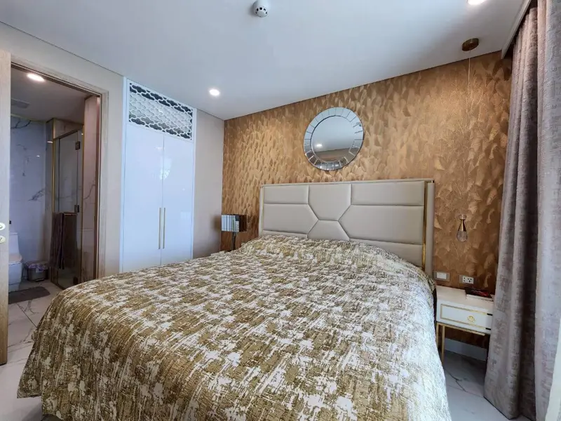 1 bed Condo Jomtien for sale at Copacabana Beach Jomtien with Swimming pool, Gym, Internet, Security, Car park, Garden, Sauna, Children's area and Elevator.
